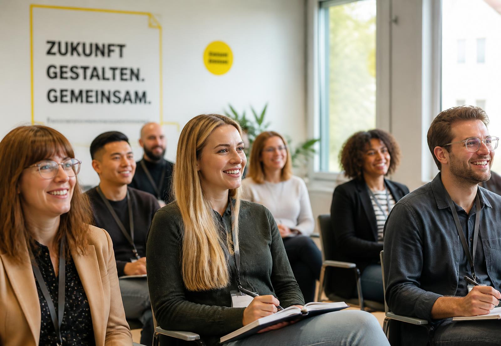 Teilnehmende in einem hellen Schulungsraum der Bessa GmbH